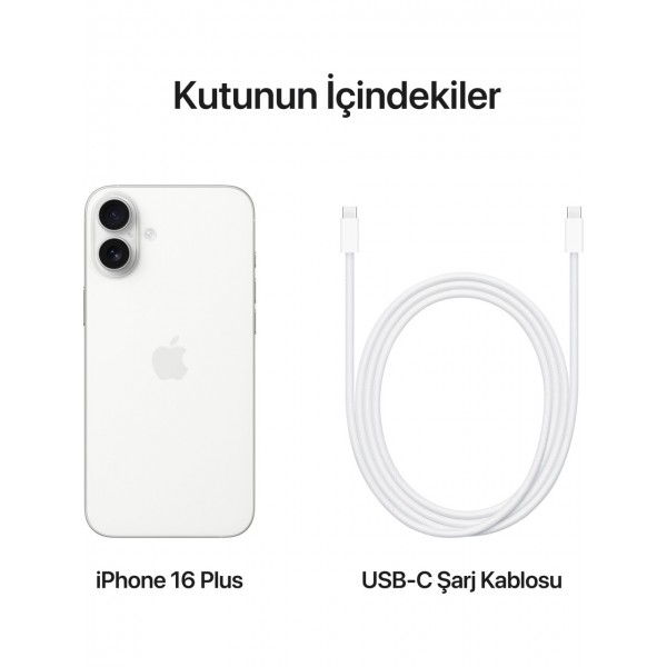 iPhone 16 Plus 512GB Beyaz